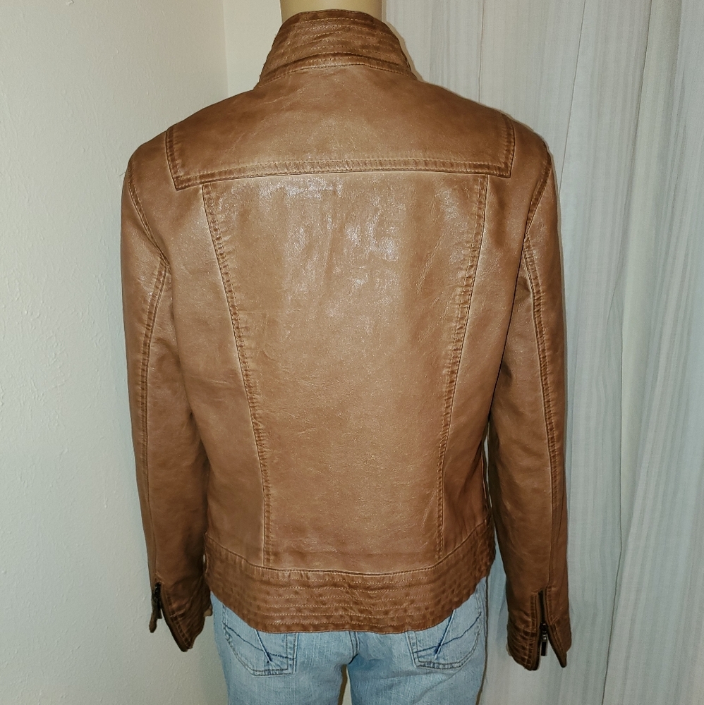 Max Jean's faux leather jacket - Picture 4 of 8